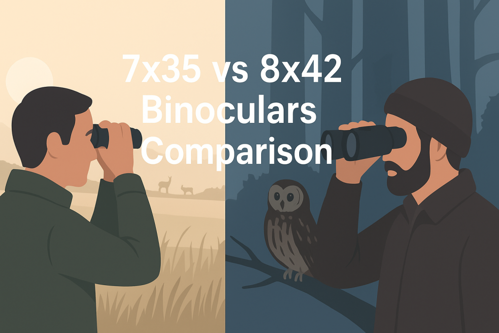 7x35 vs 8x42 Binoculars Comparison