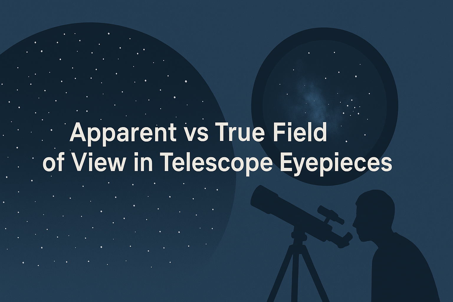 Apparent vs True Field of View in Telescope Eyepieces: Guide – Optics Boom