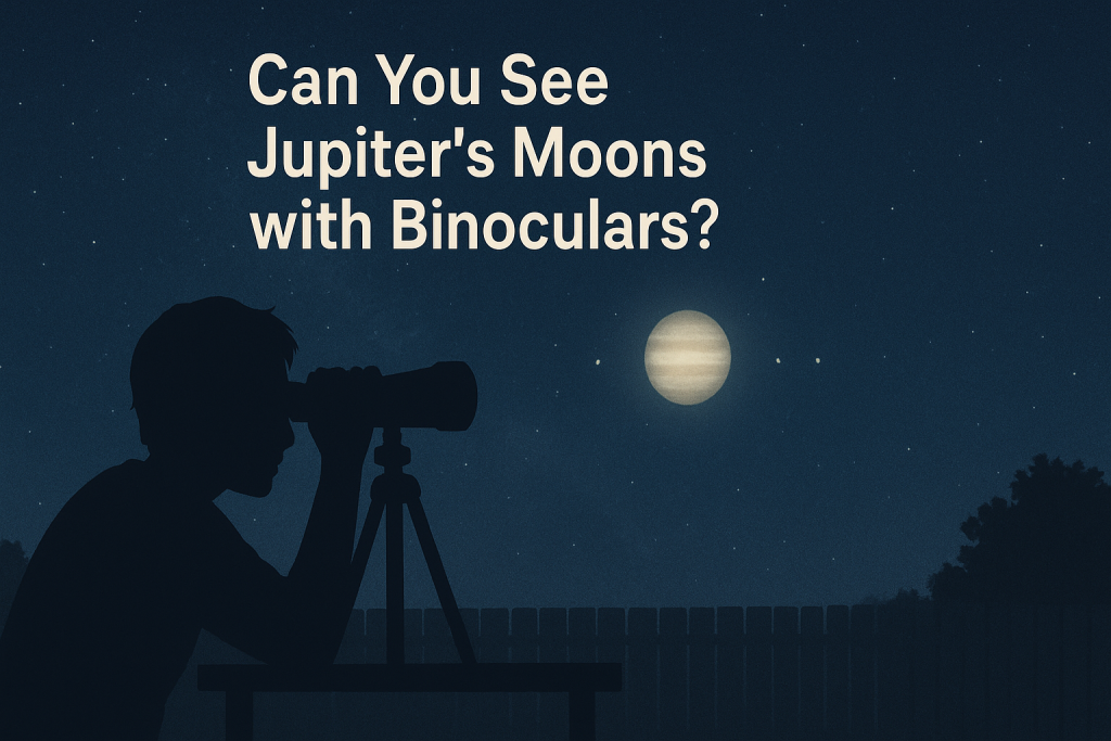 Can You See Jupiter's Moons with Binoculars?
