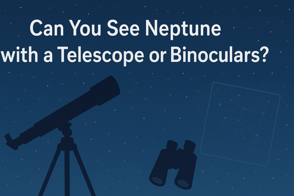 Can You See Neptune with a Telescope or Binoculars?