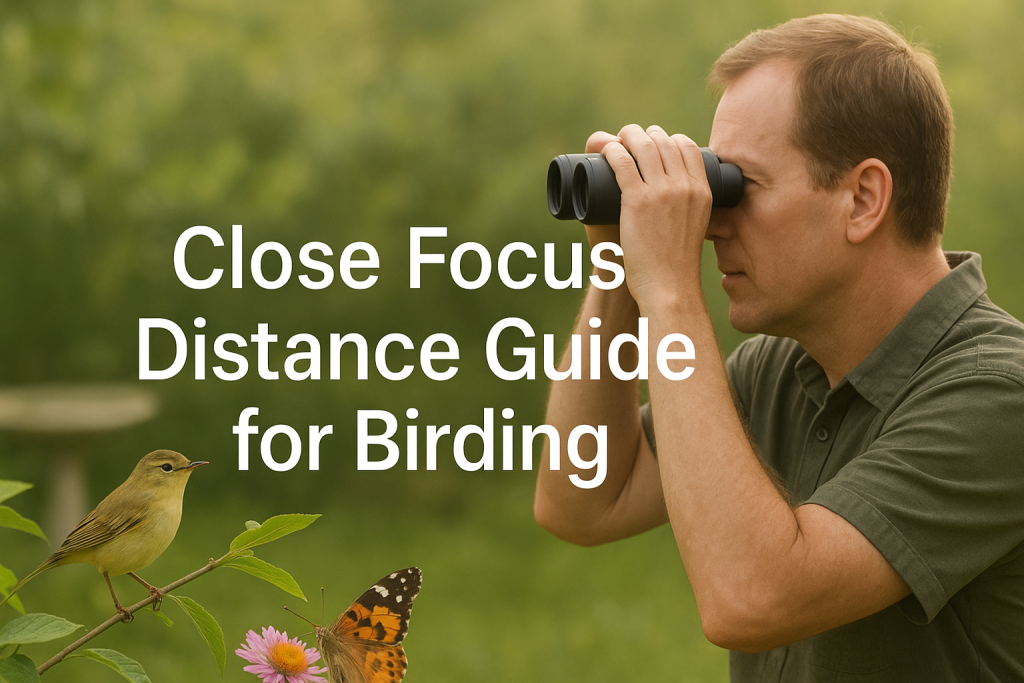 Close Focus Distance Guide for Birding