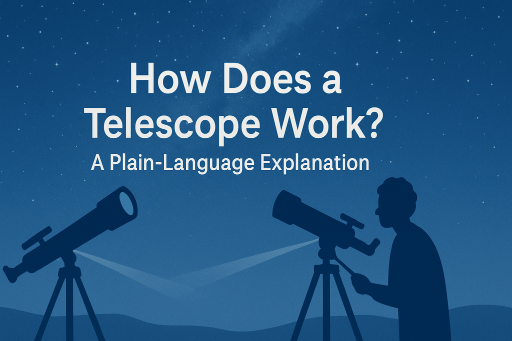 How Does a Telescope Work? A Plain-Language Explanation