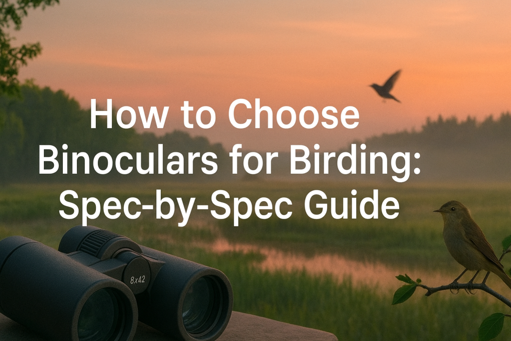 How to Choose Binoculars for Birding: Spec-by-Spec Guide