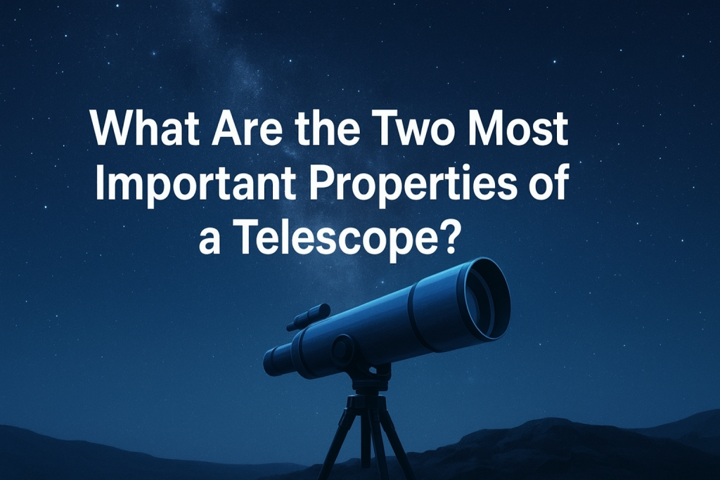 What Are the Two Most Important Properties of a Telescope?