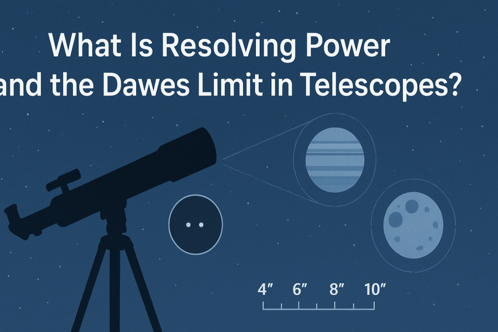 What Is Resolving Power and the Dawes Limit in Telescopes?